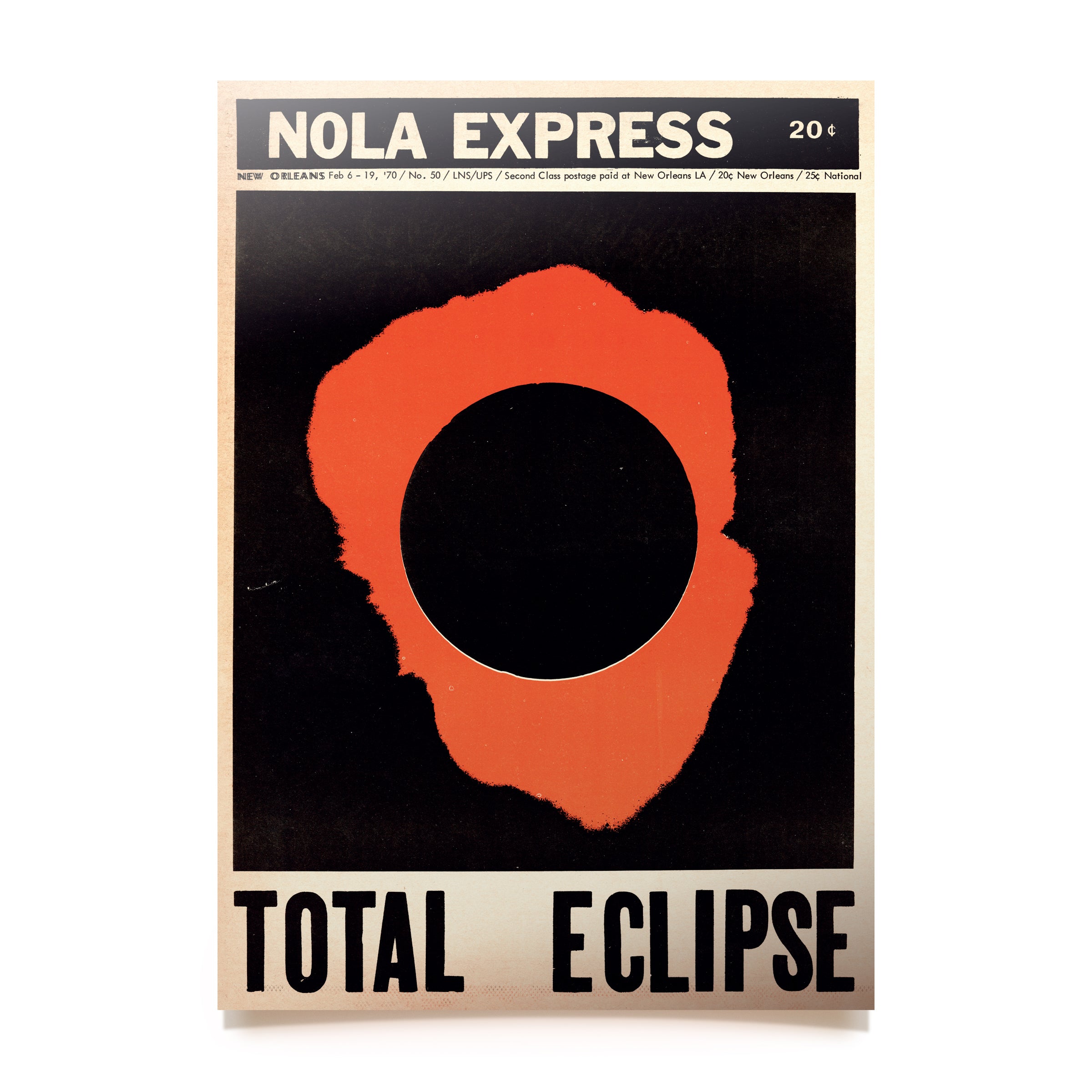 The Front Page Poster: Total Eclipse (A2 size) – The Radical Media