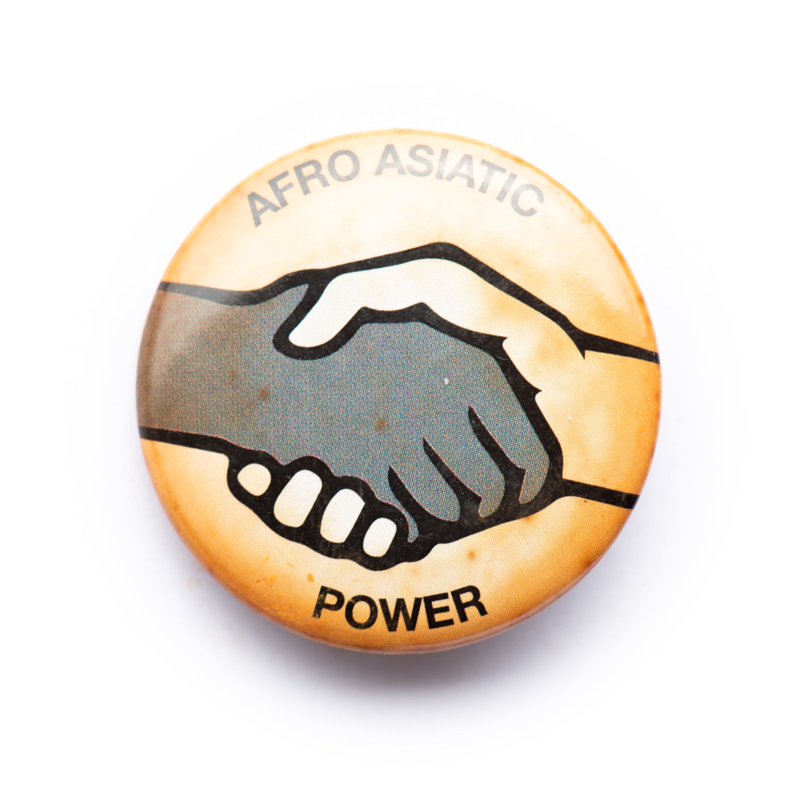 "Afro Asiatic Power" button pin