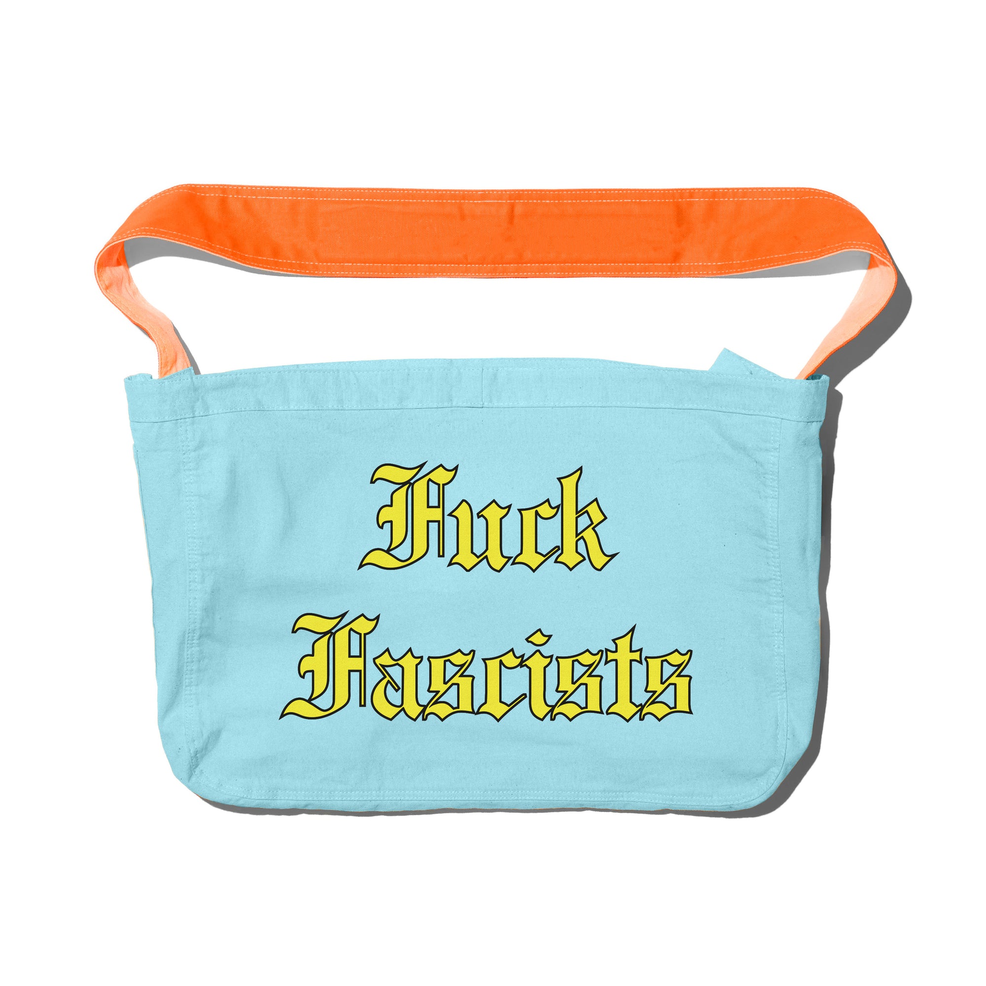 F*ck F*scists Messenger Bag