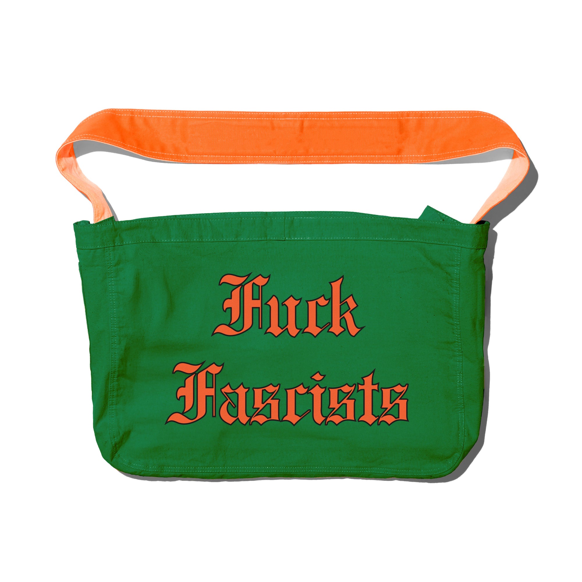 F*ck F*scists Messenger Bag