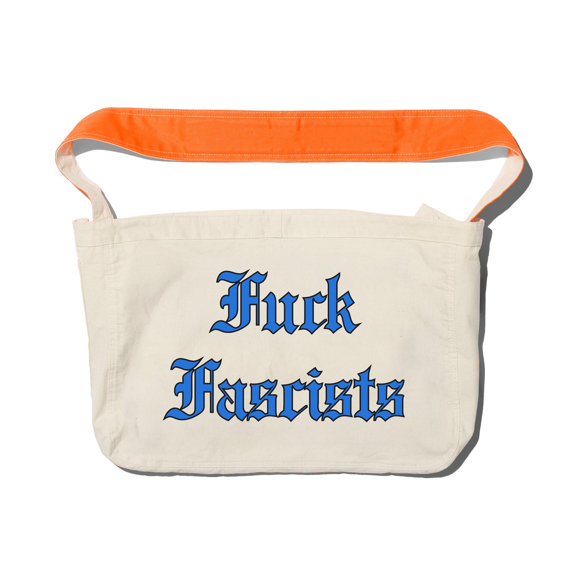 F*ck F*scists Messenger Bag