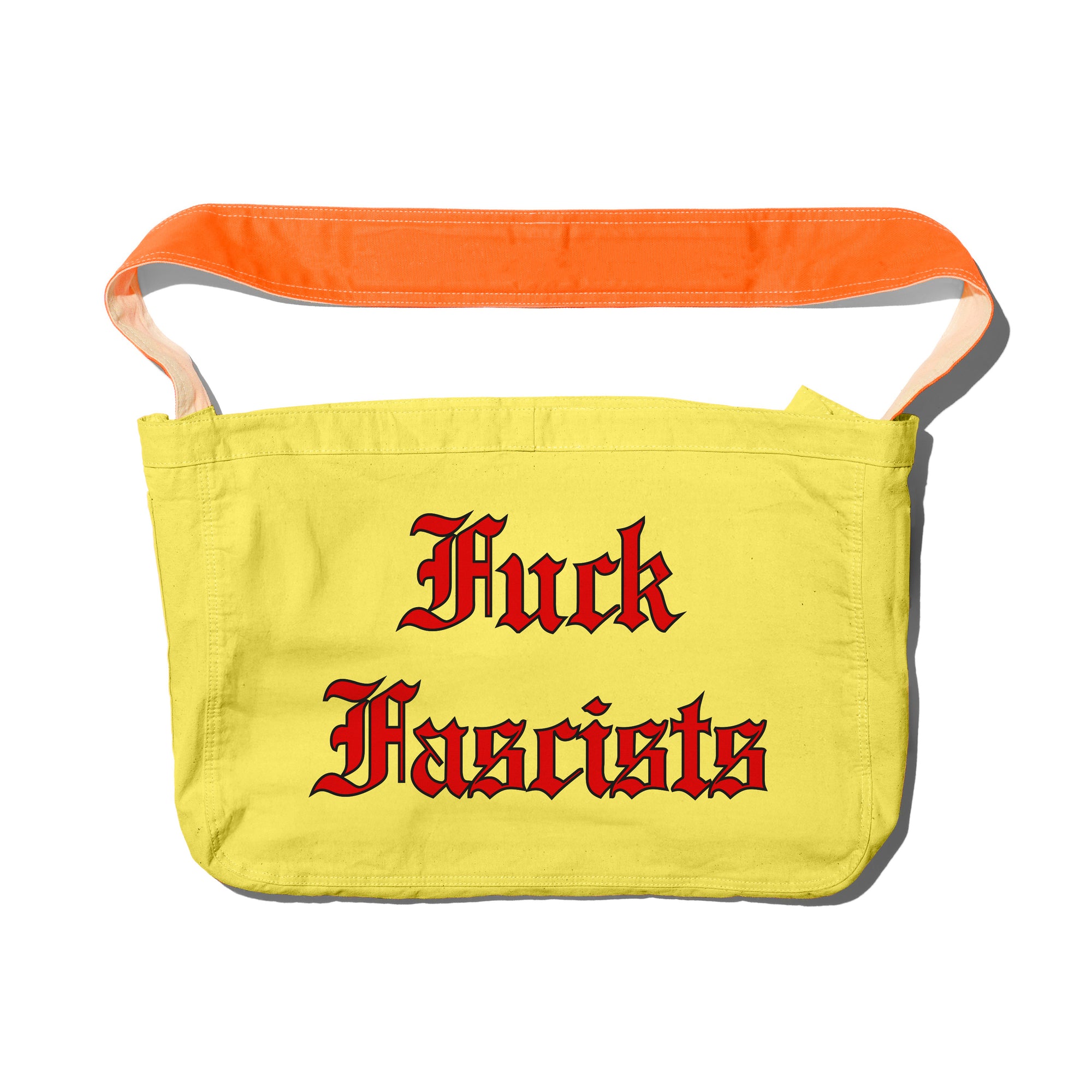 F*ck F*scists Messenger Bag