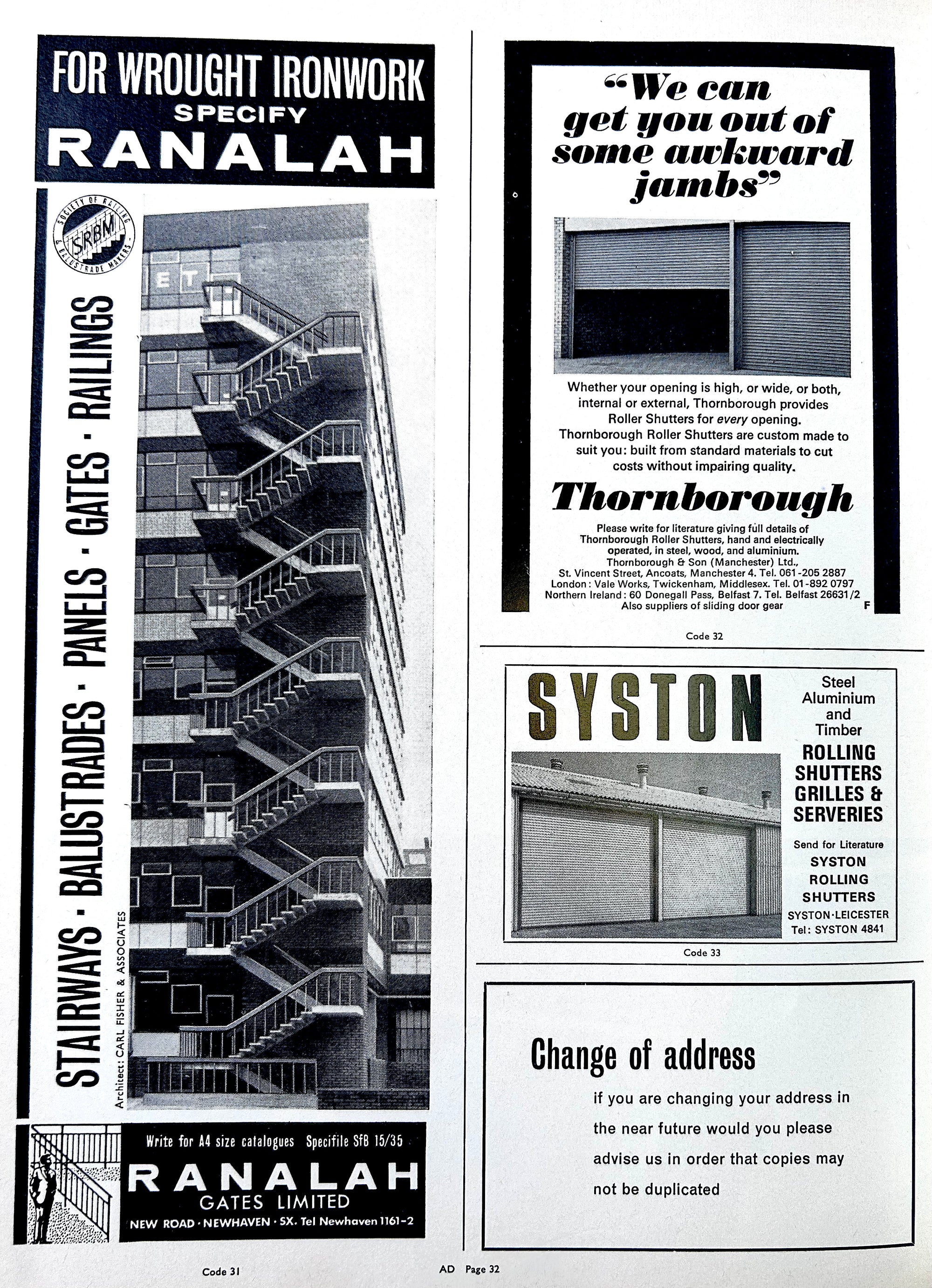 AD: Architectural Design (March 1969)