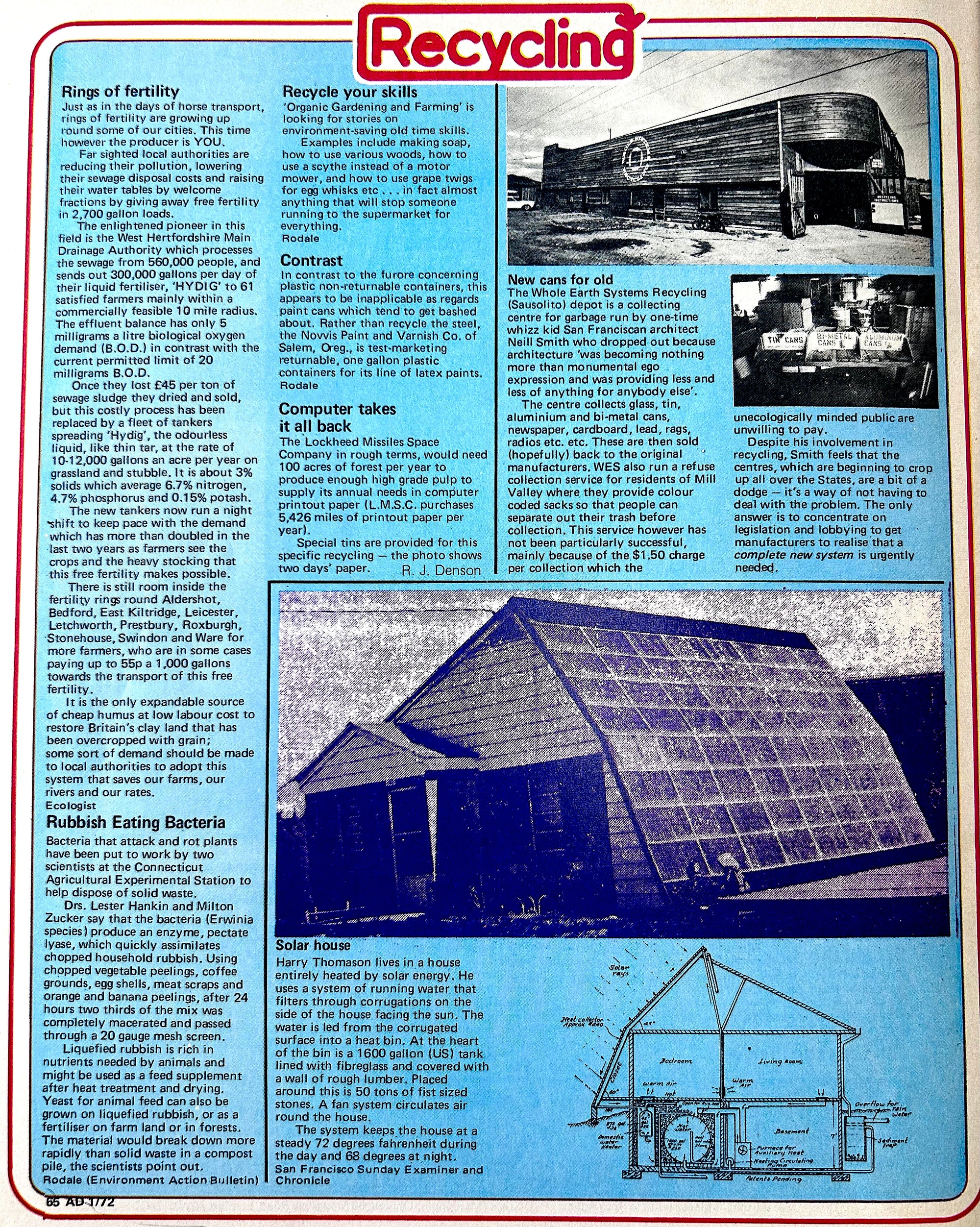 AD: Architectural Design (1972)