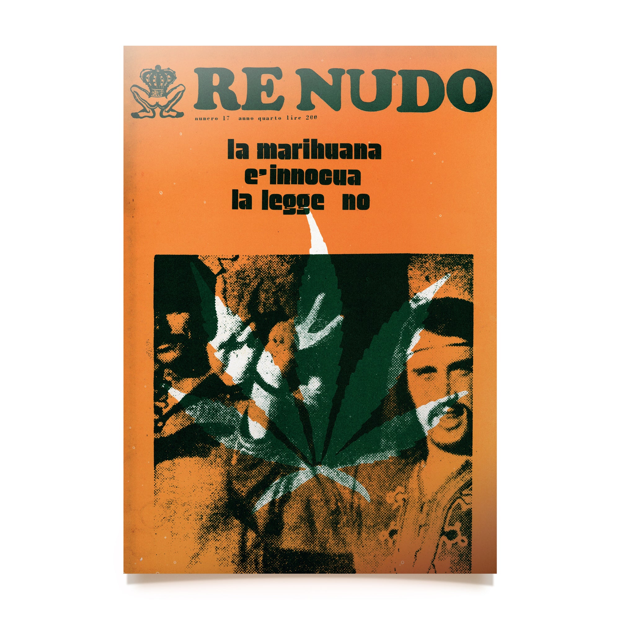 The Front Page Poster: Marihuana (A2 size)