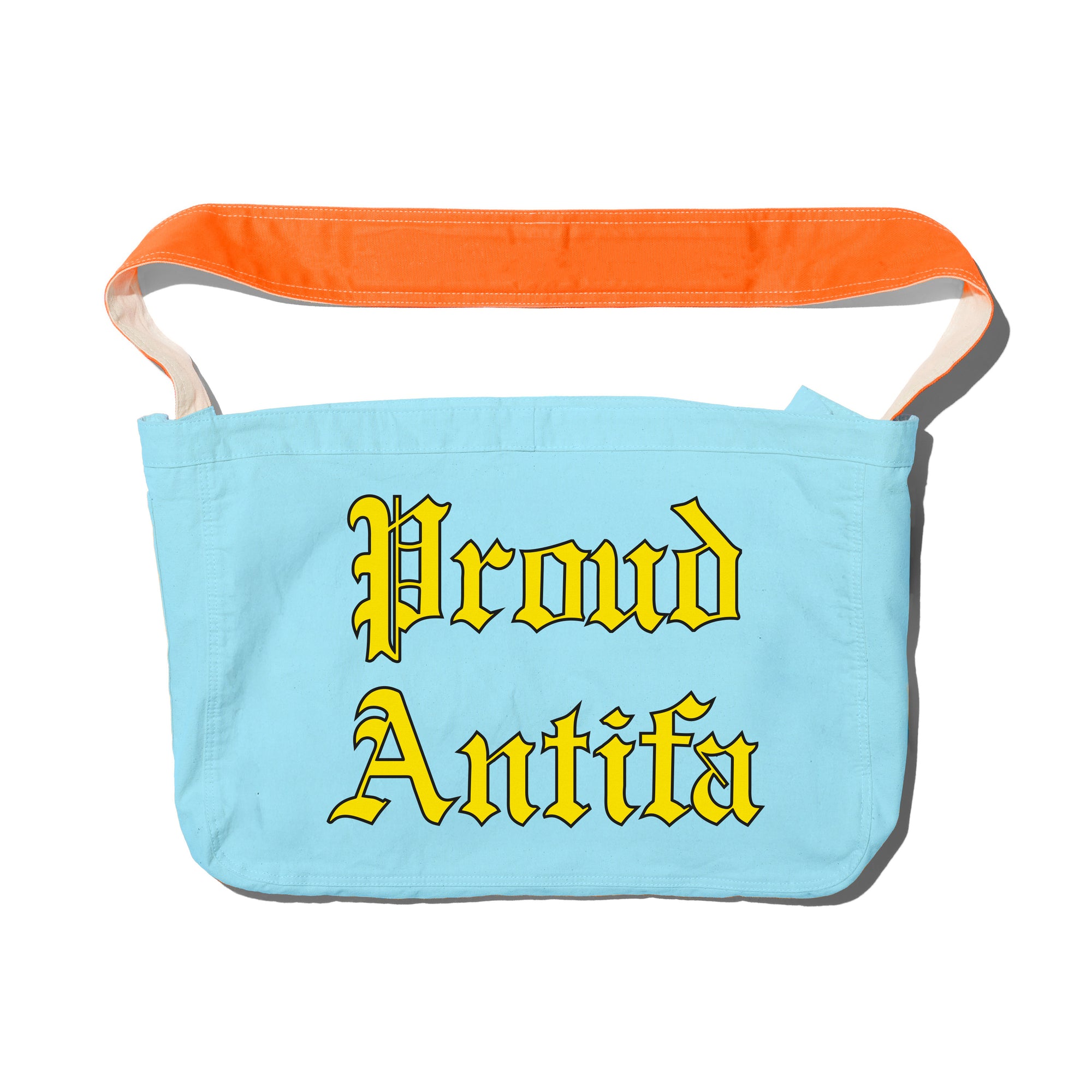 Proud Antifa Messenger Bag