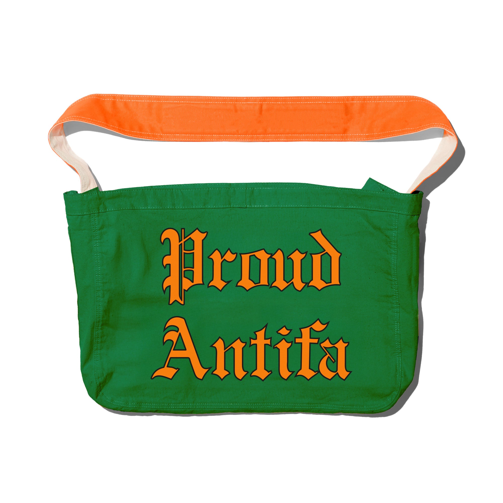 Proud Antifa Messenger Bag