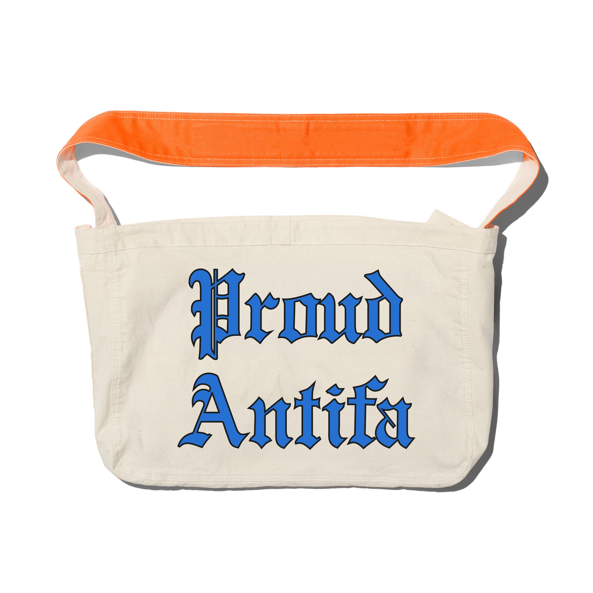 Proud Antifa Messenger Bag