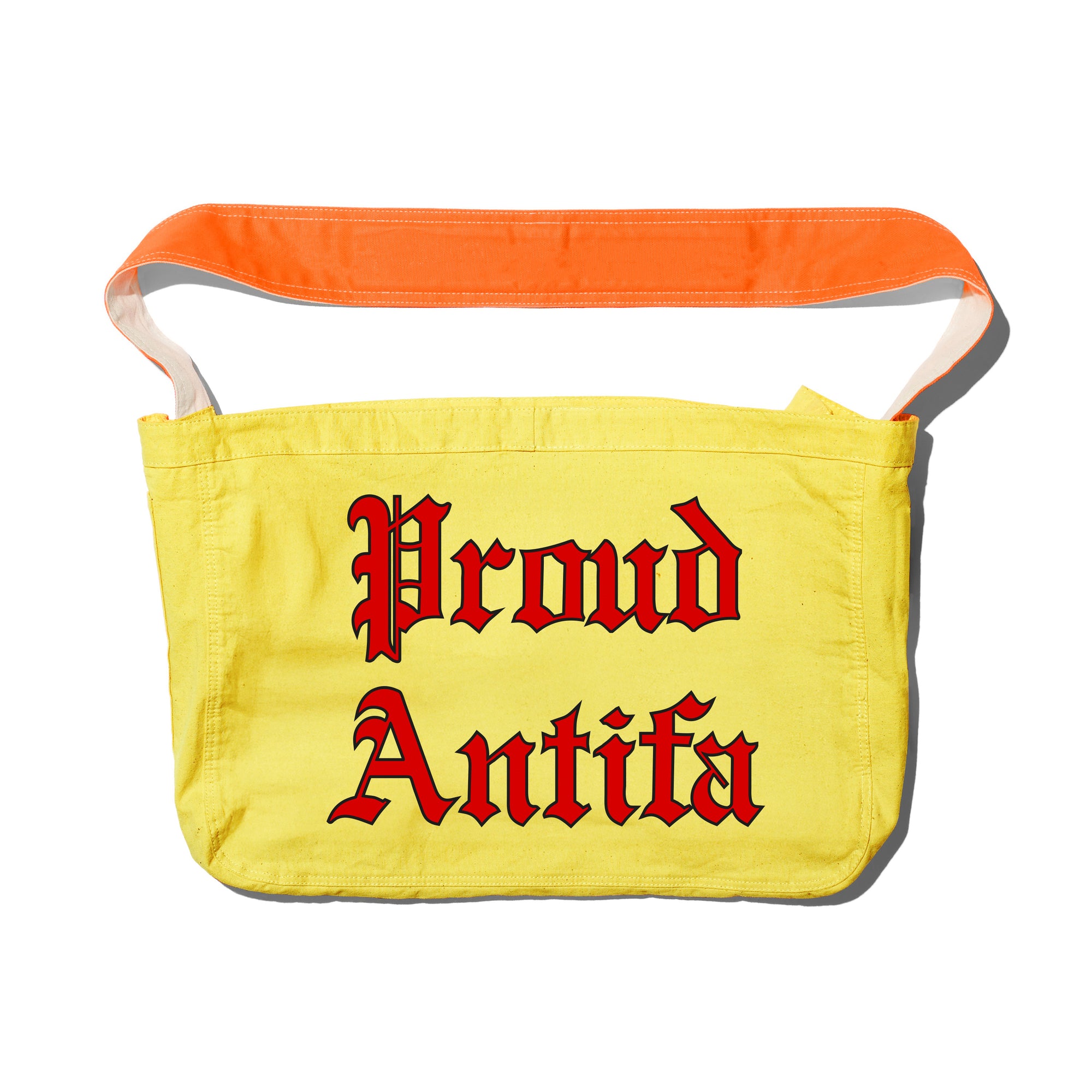 Proud Antifa Messenger Bag