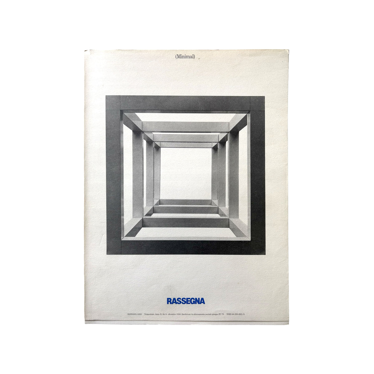RASSEGNA n°36 (December 1988)
