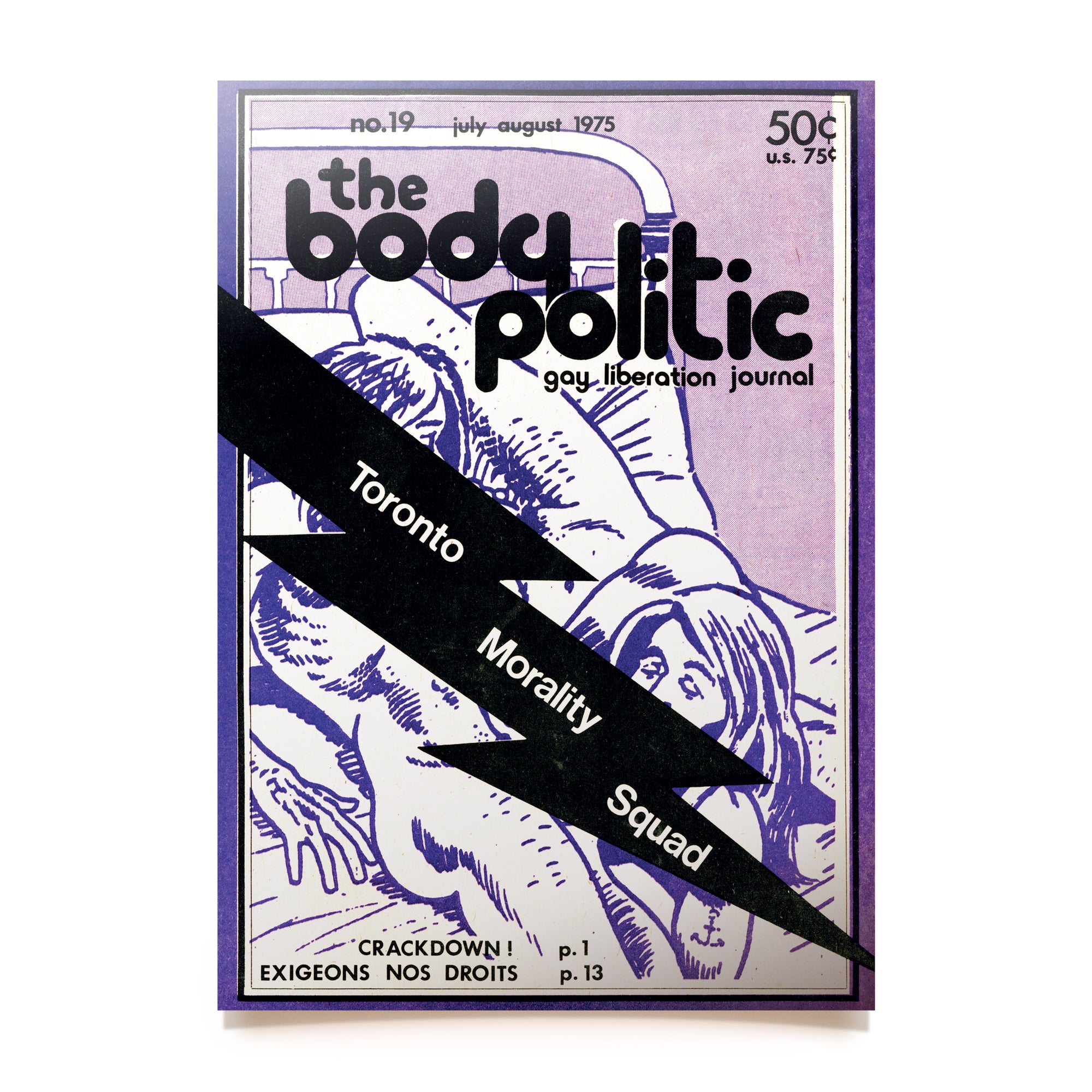 The Front Page Poster: Toronto Morality Squad (A2 size)