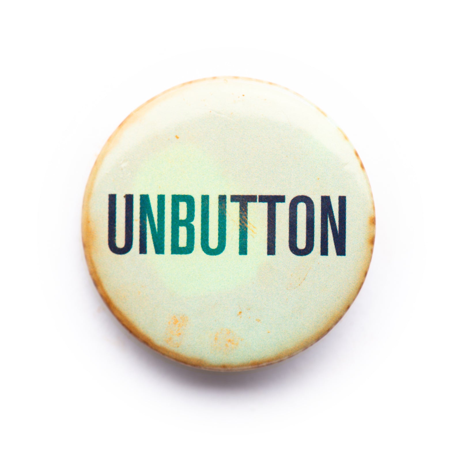 "Unbutton" button pin
