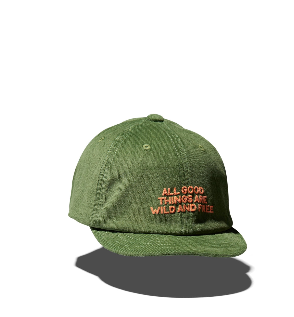 "ALL GOOD THINGS ARE WILD AND FREE" CAP - DIE DREI BERGE