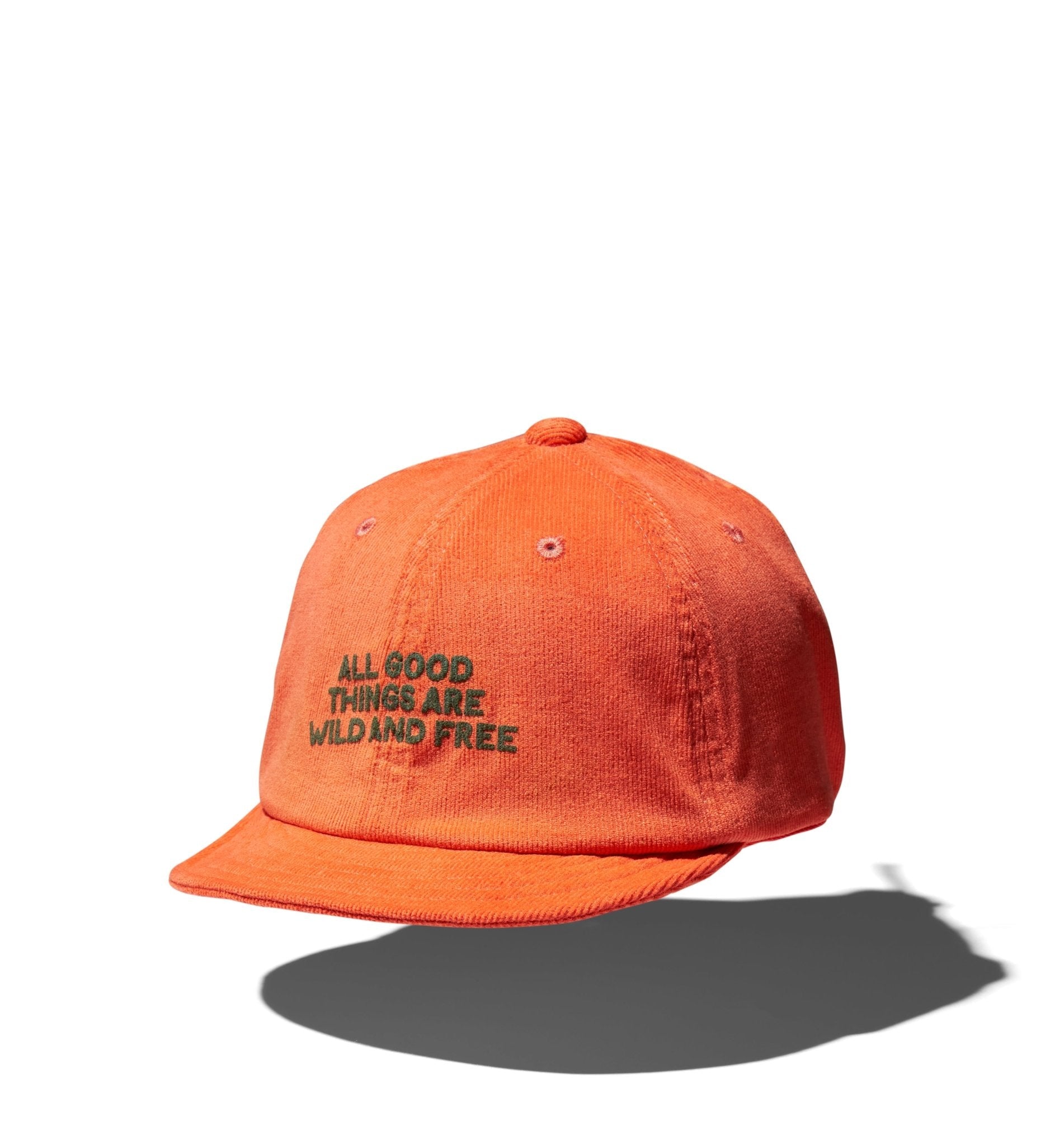 "ALL GOOD THINGS ARE WILD AND FREE" CAP - DIE DREI BERGE