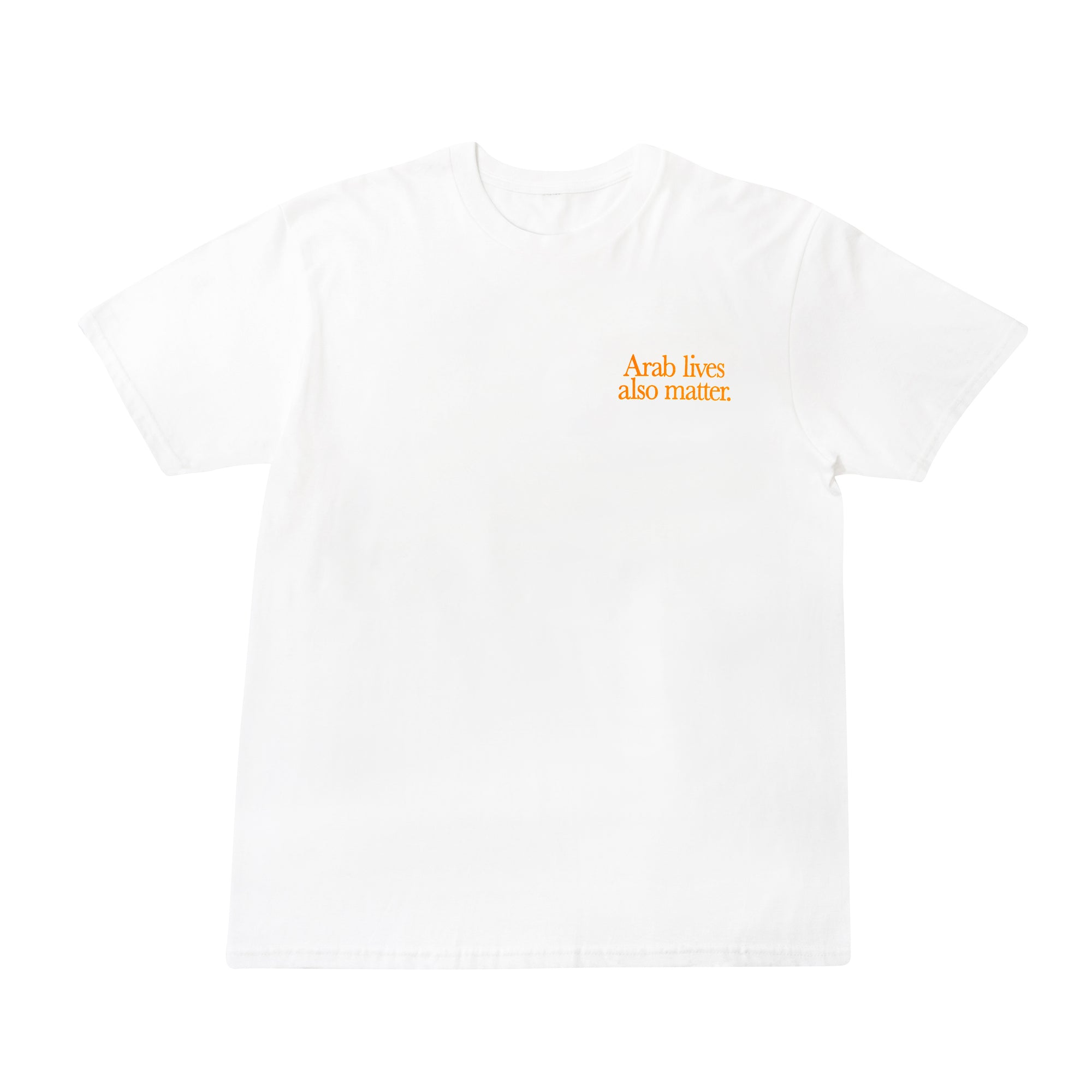 Arab Lives Also Matter (orange logo)