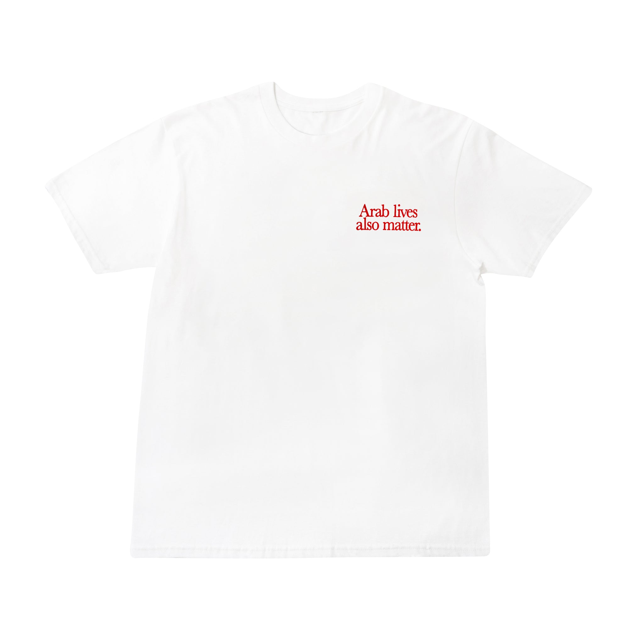 Arab Lives Also Matter (red logo)