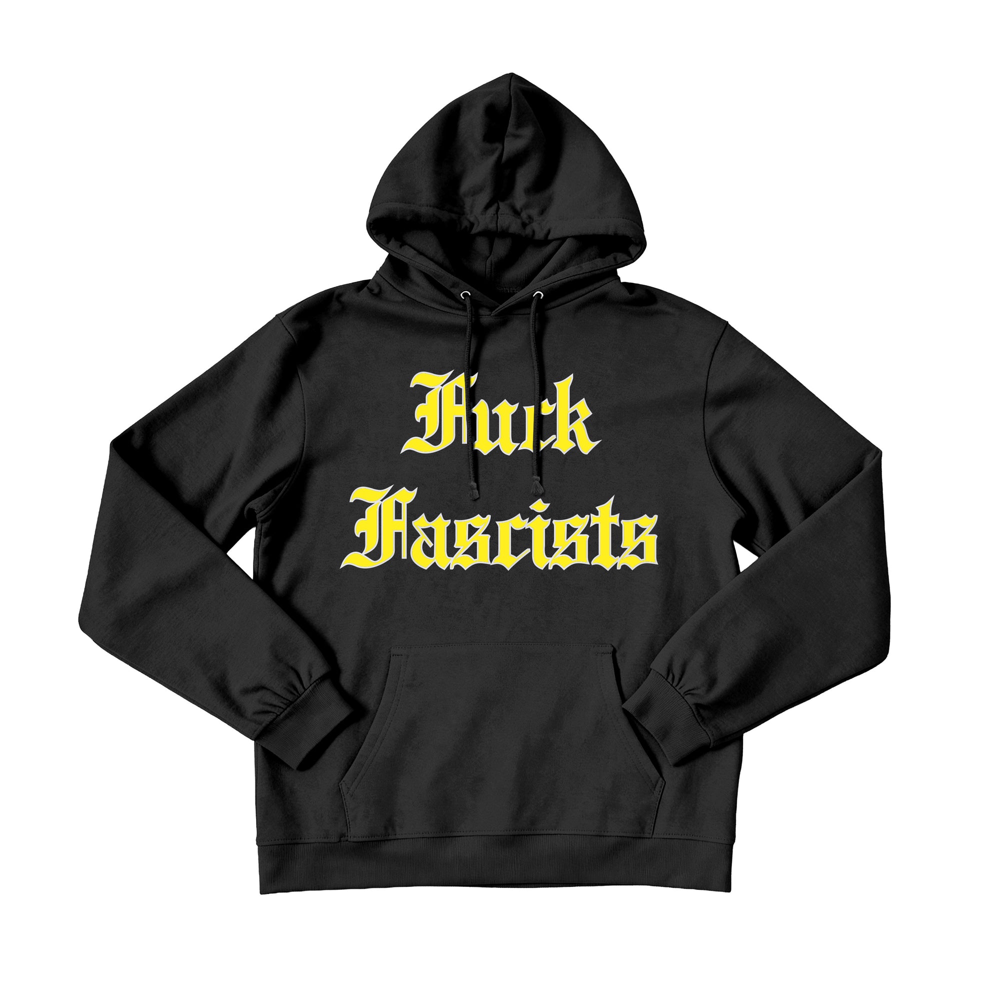 F*ck F*scists hoodie (black)