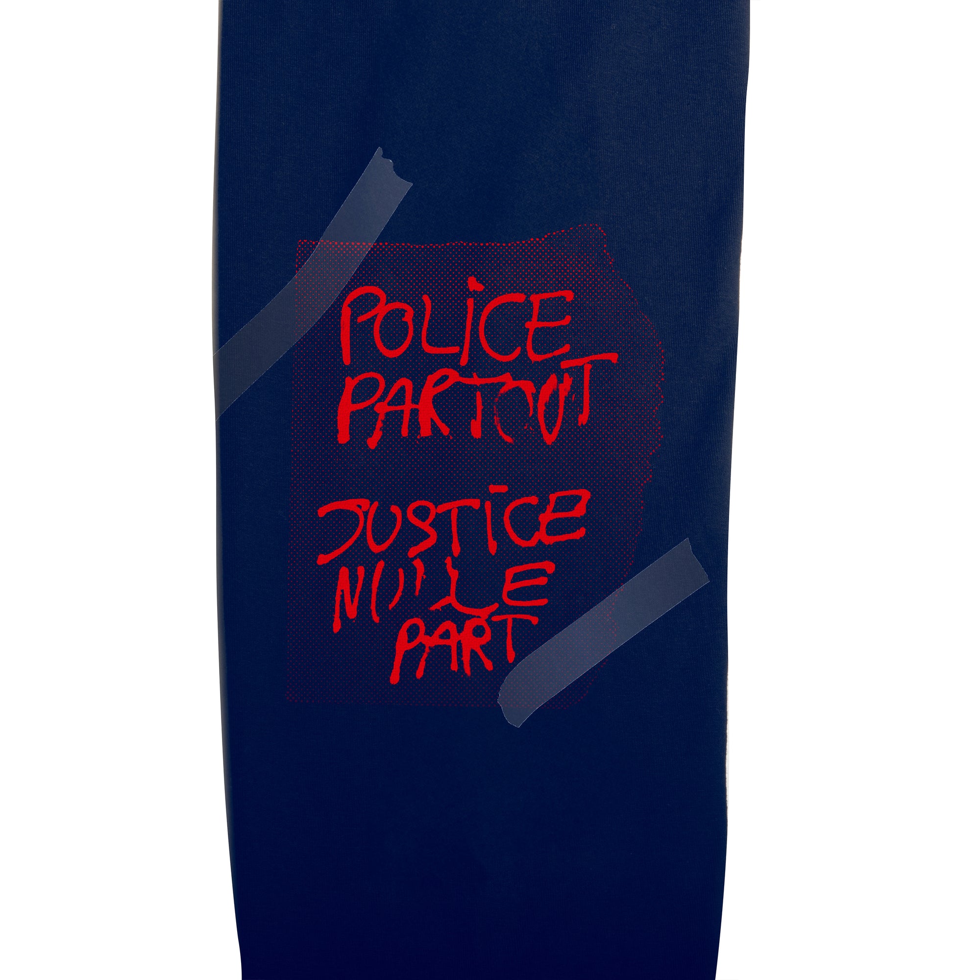 The Press Review Shirt: P*lice (long sleeve navy shirt)