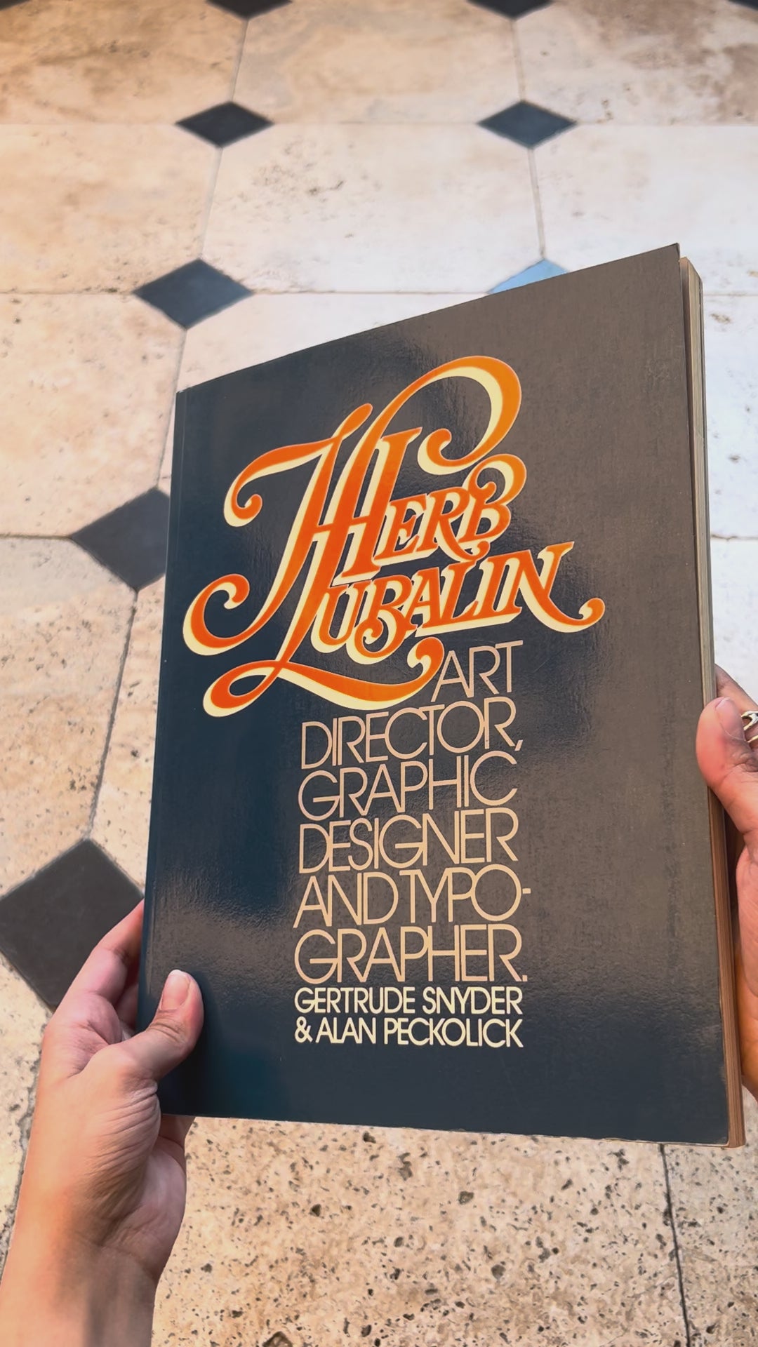 Herb Lubalin: Art Director, Graphic Designer and Typographer (1985