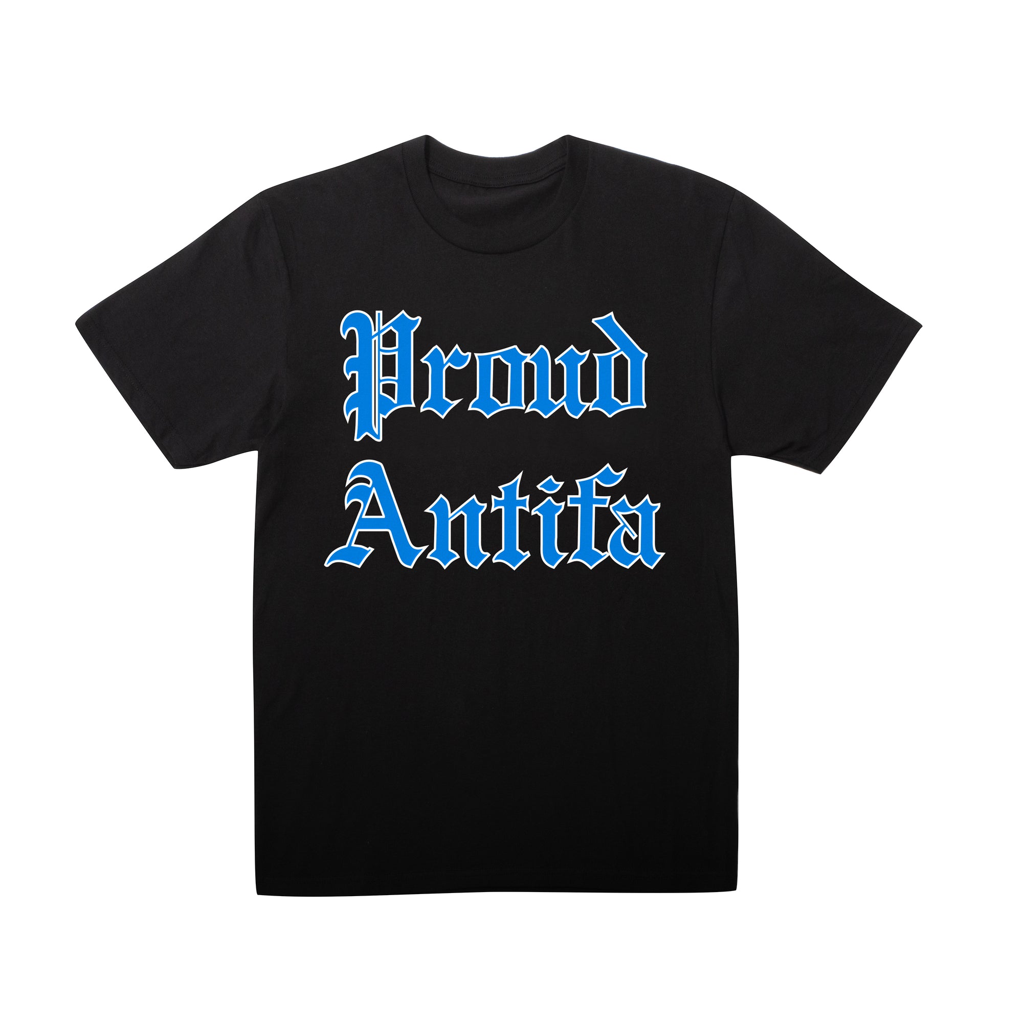 Proud Antifa Black T-shirt
