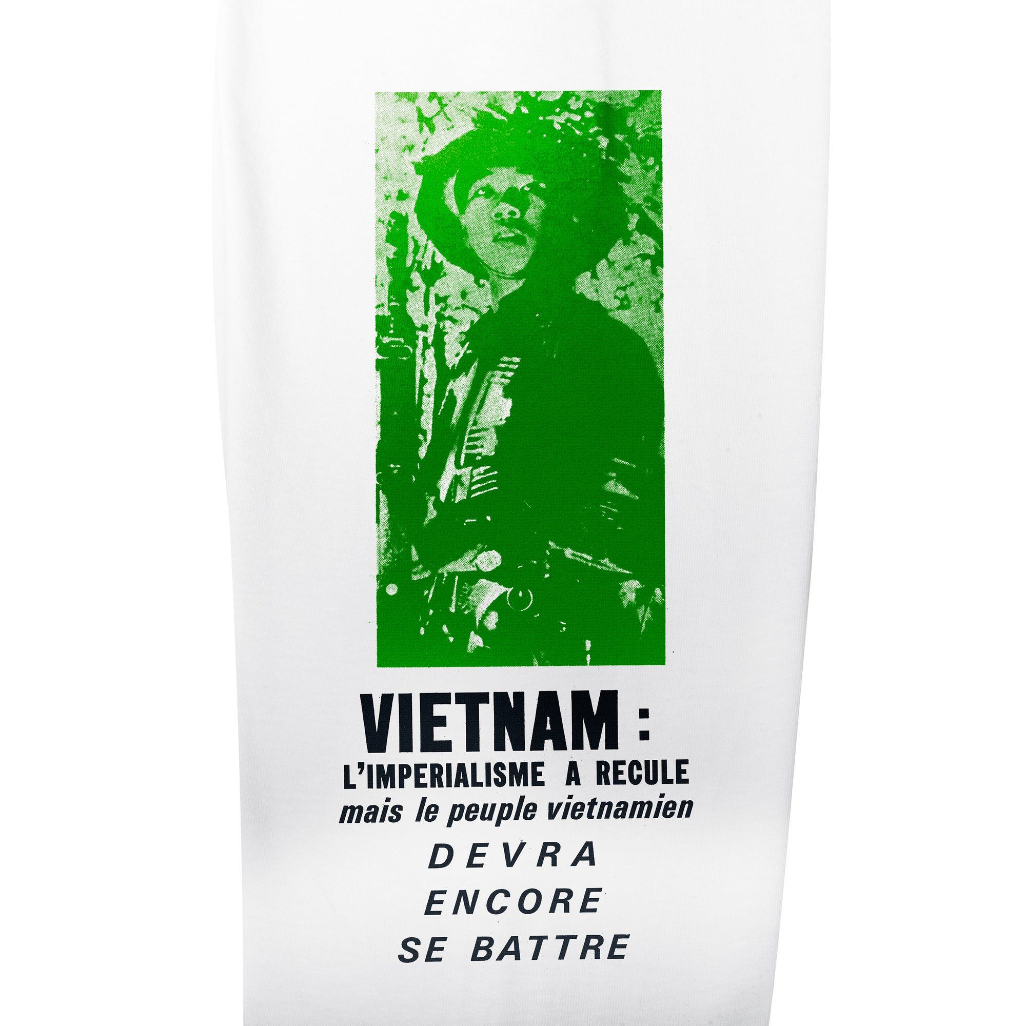 The Press Review Shirt: Viet Nam (long sleeve white shirt)