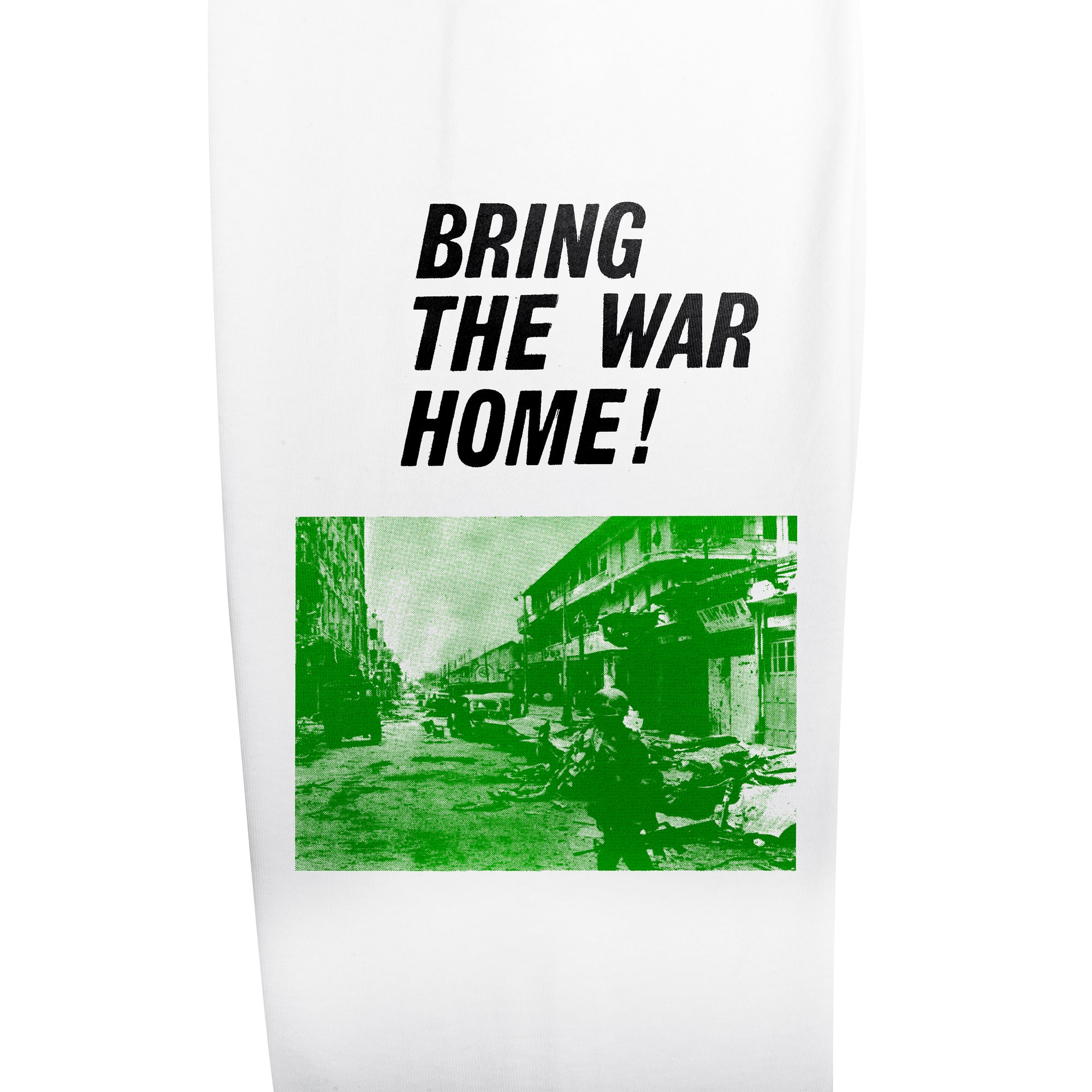 The Press Review Shirt: Viet Nam (long sleeve white shirt)