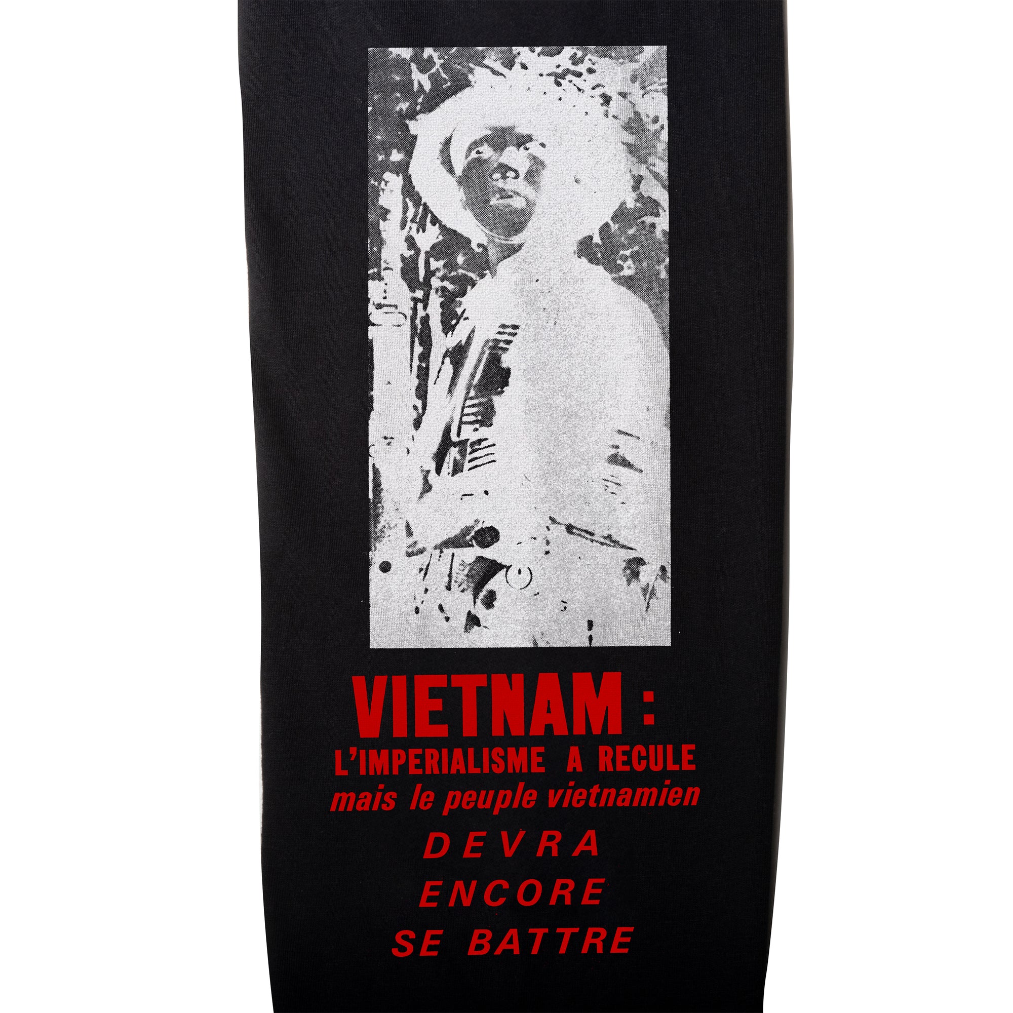 The Press Review Shirt: Viet Nam (long sleeve black shirt)